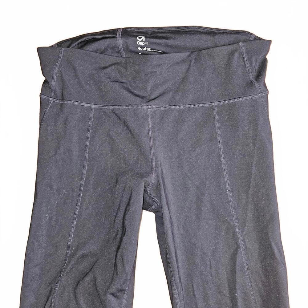 GapFit Sculpt Compression Women's Activewear Leggings Medium Black